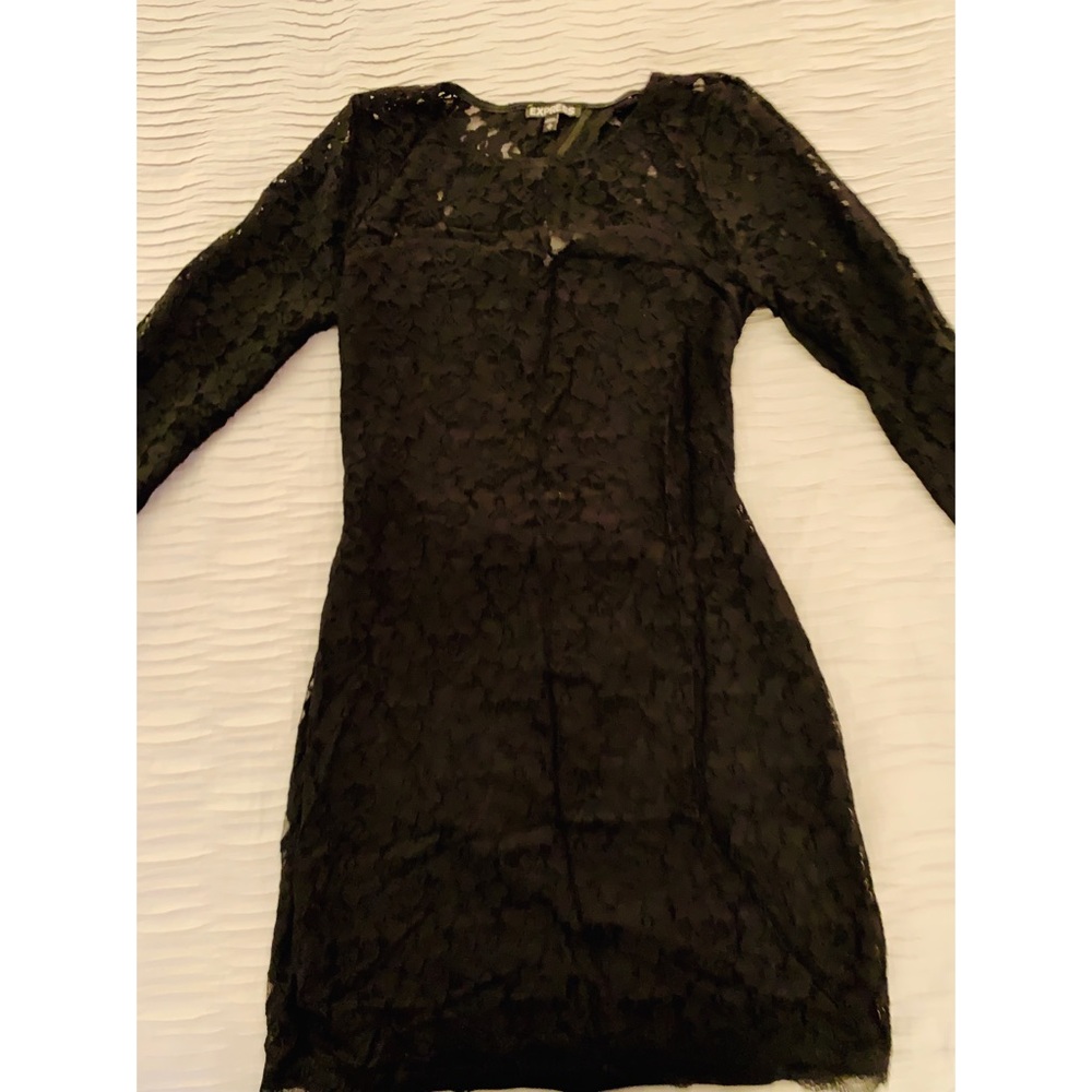 Lace Backless Express Dress